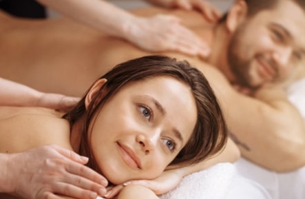 masaje para dos o parejas